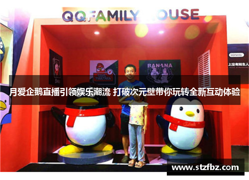 月爱企鹅直播引领娱乐潮流 打破次元壁带你玩转全新互动体验
